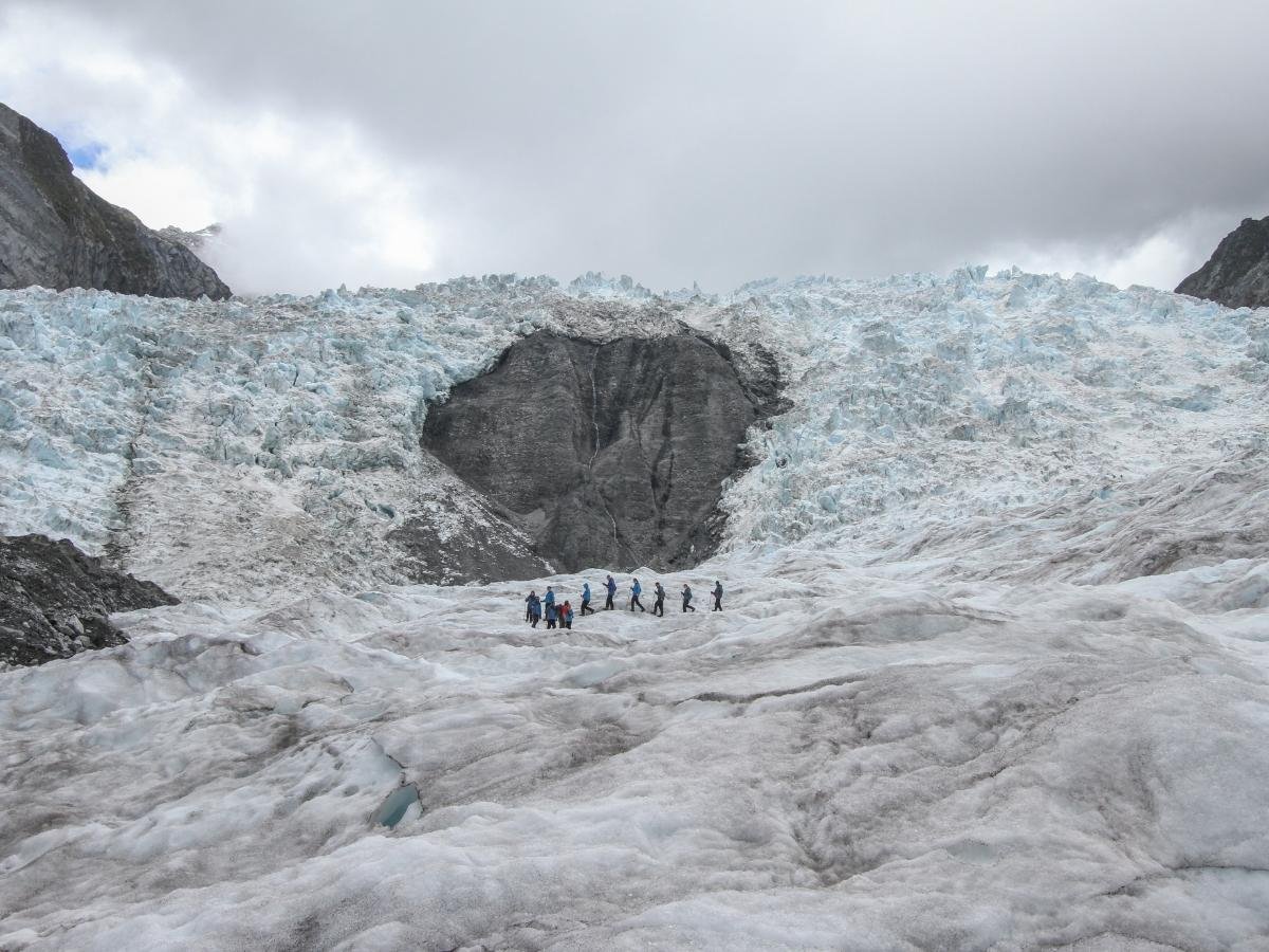 Hiking on Franz Josef glacier