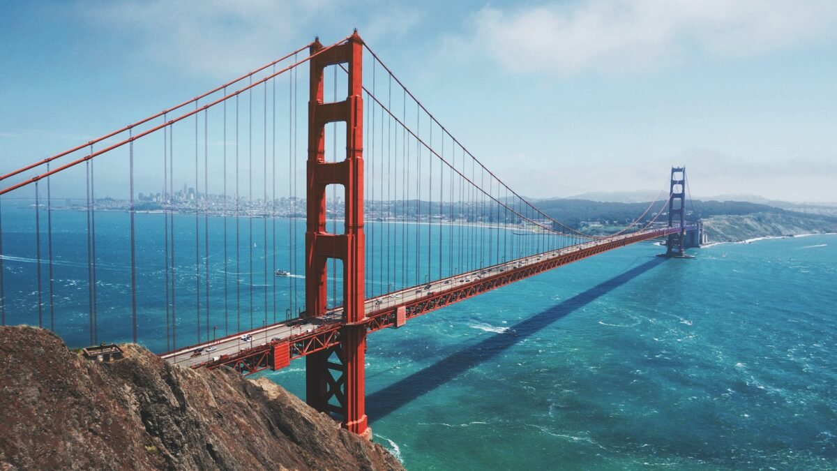 The Golden Gate Bridge, San Francisco 