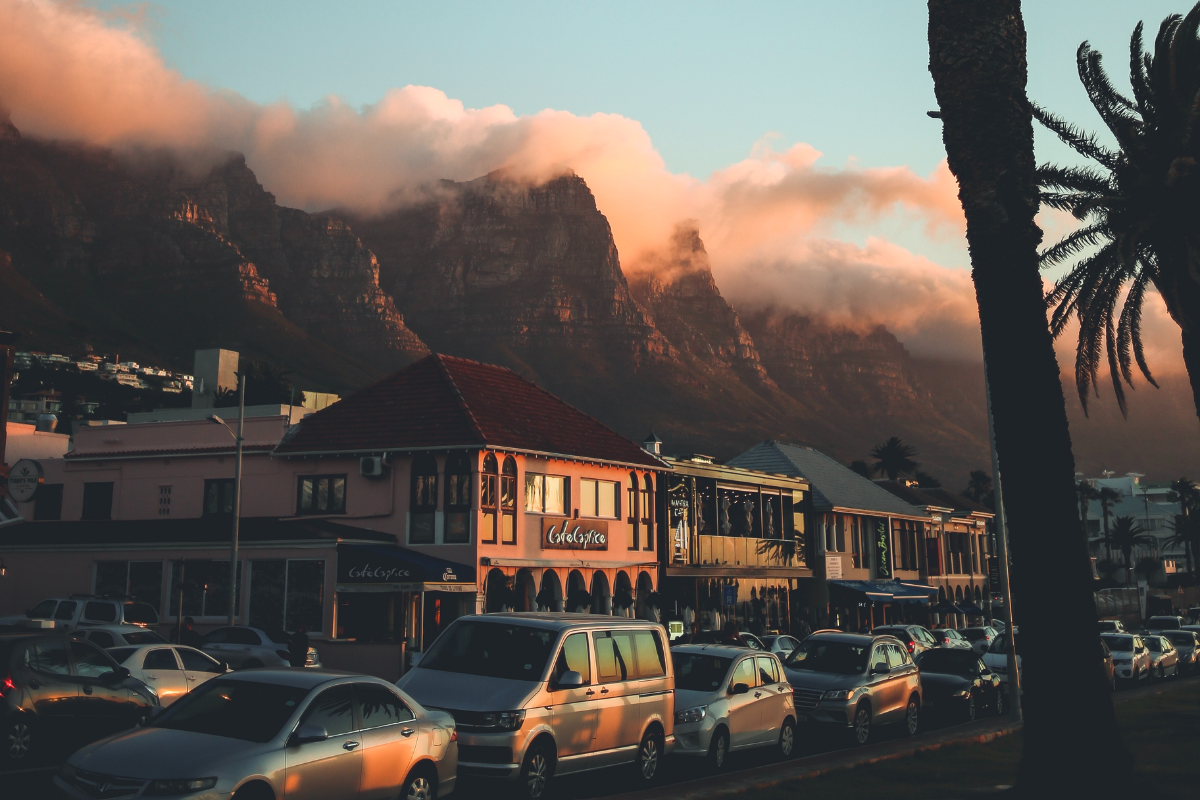 Evening light in Cape Town