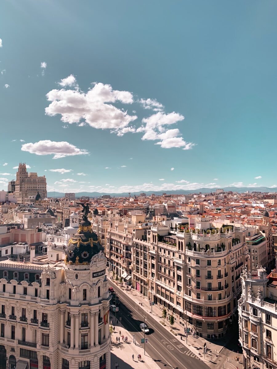 Views in Madrid