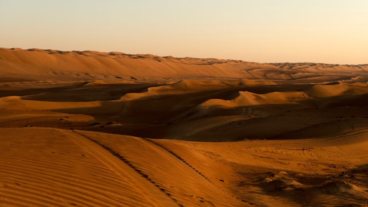Oman sand
