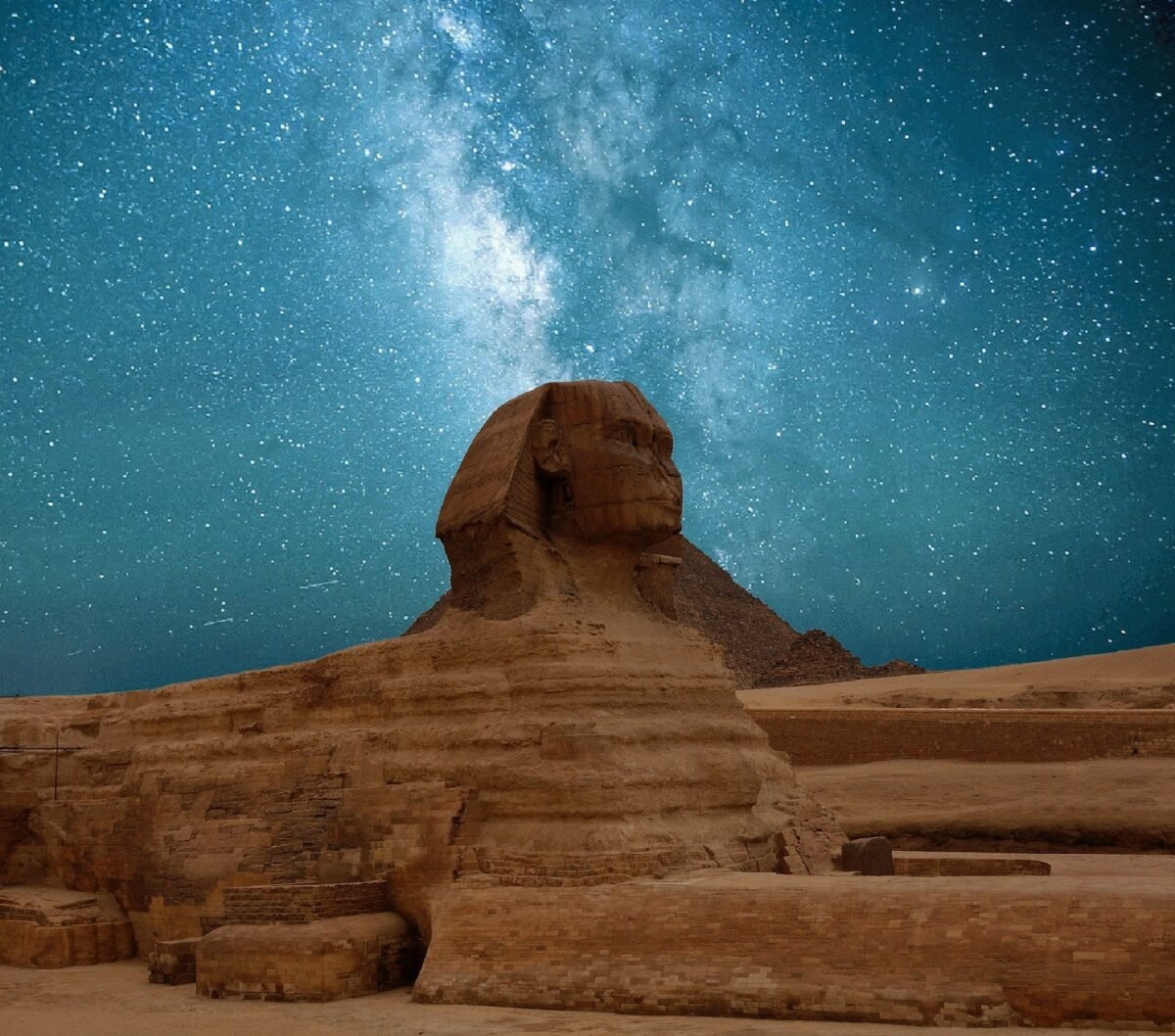 Great Sphinx of Giza, Egypt.